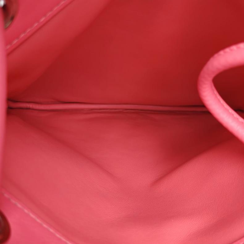 HERME SAline馬夫包Mini198斜挎包銀扣-4