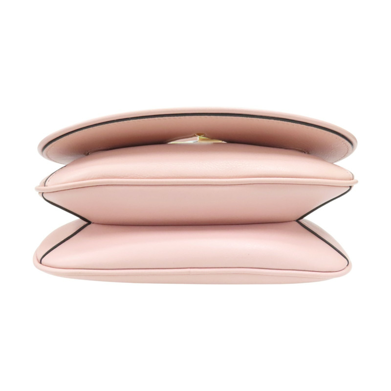 粉色 牛皮 Blondie Mini 肩背包【GUCCI 古馳】 698643-3