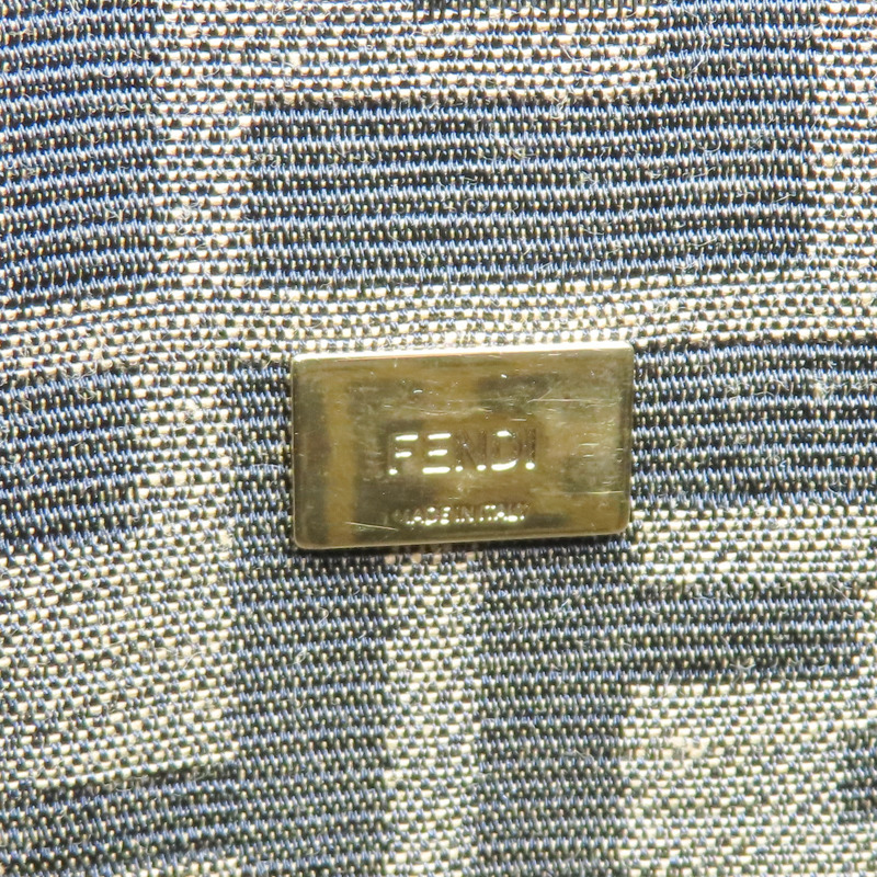 棕色 提花帆布 Baguette Mini 兩用包【FENDI 芬迪】 8BS017-9