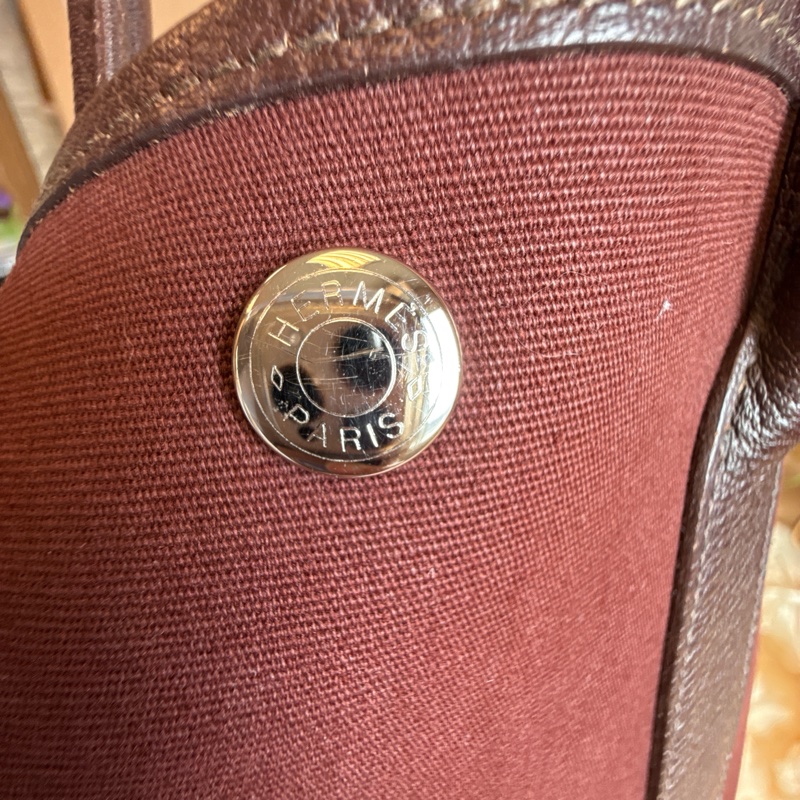 HERMES 巧克力棕 GARDEN FILE-8