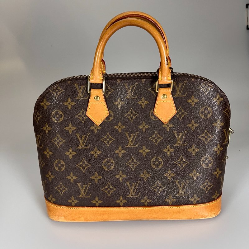 LV M51130  老花ALMA MM包-1