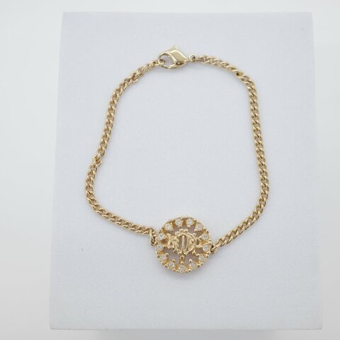 Dior 迪奧 Pre-owned 金色 鍍金 手鍊