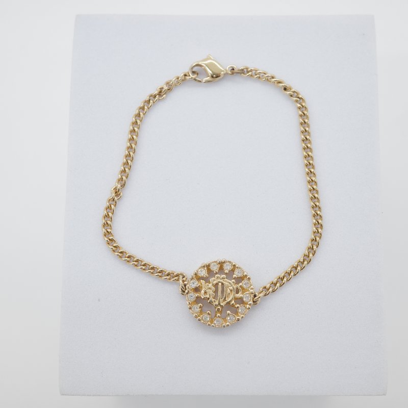 Dior 迪奧 Pre-owned 金色 鍍金 手鍊-0
