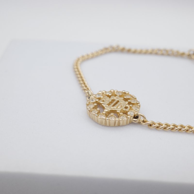 Dior 迪奧 Pre-owned 金色 鍍金 手鍊-2