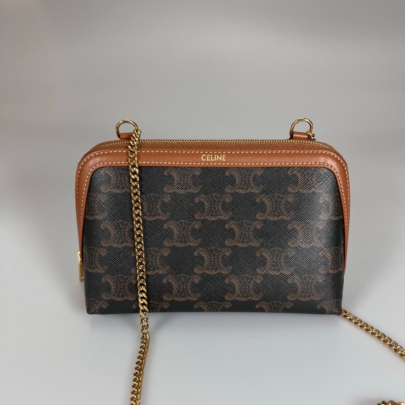 CELINE  老花貝殼包-0