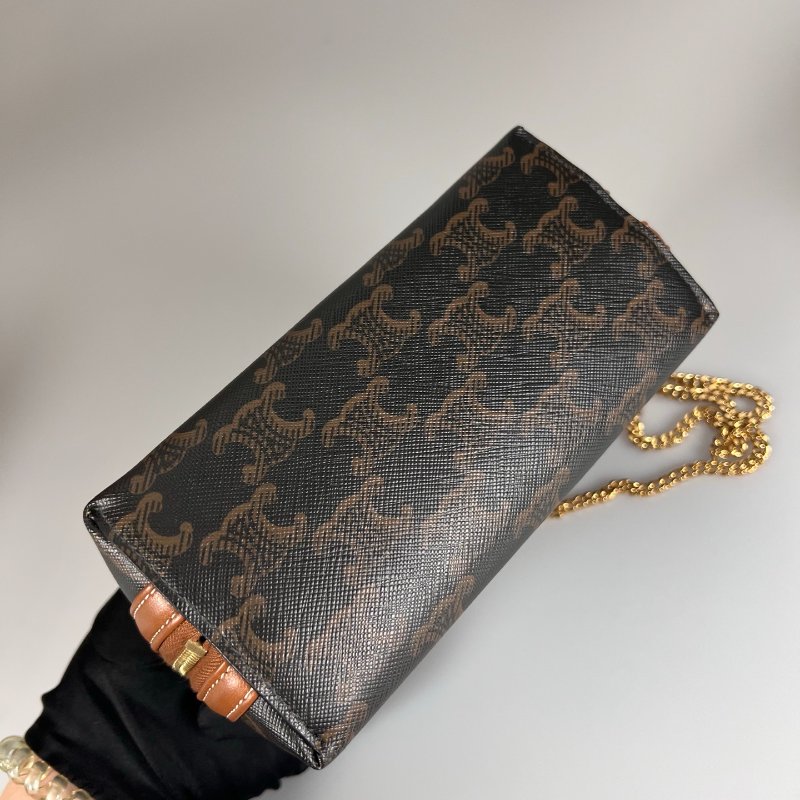 CELINE  老花貝殼包-4