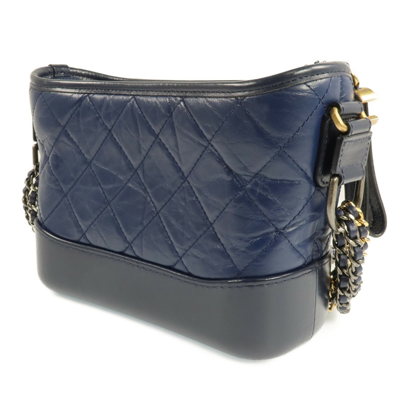 CHANEL 牛皮皮革Gabrielle Small鏈帶肩背袋-1