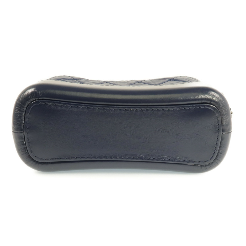 CHANEL 牛皮皮革Gabrielle Small鏈帶肩背袋-3