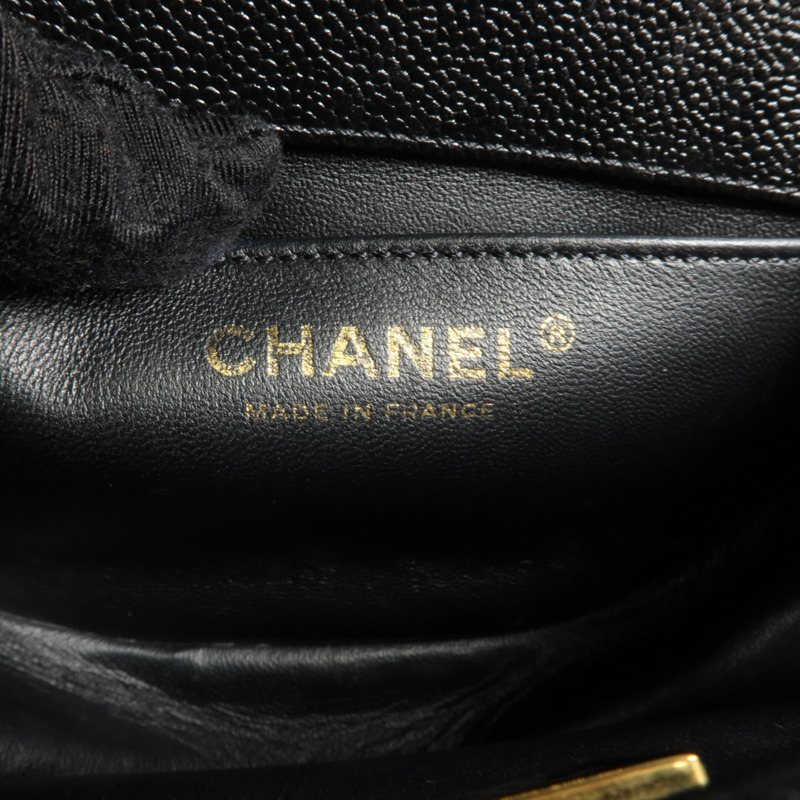 CHANEL 牛皮皮革Boy Chanel金扣鏈帶肩背袋-5