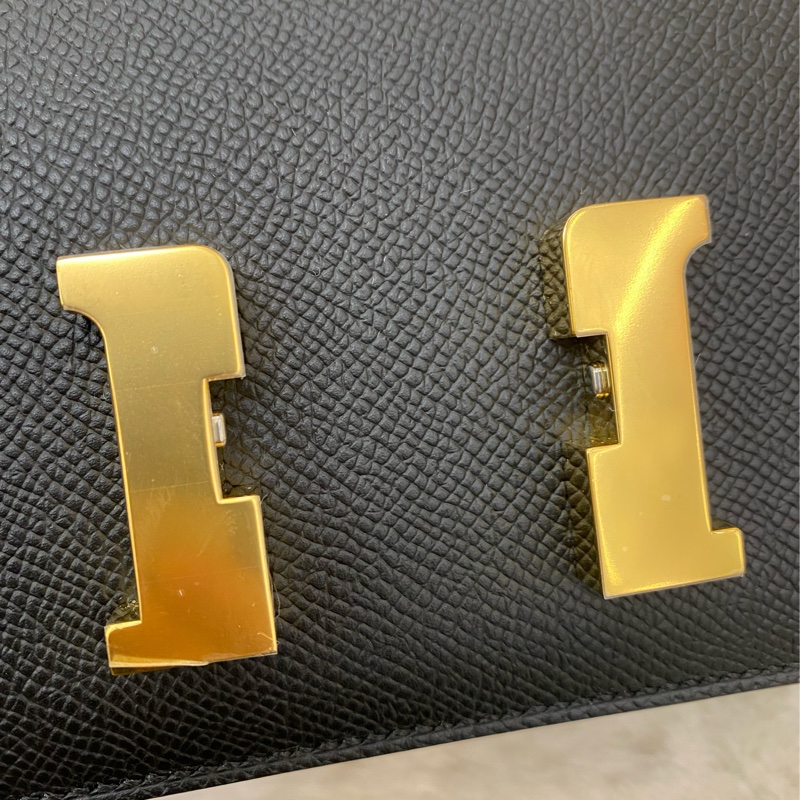 mini constance 黑、金扣-5