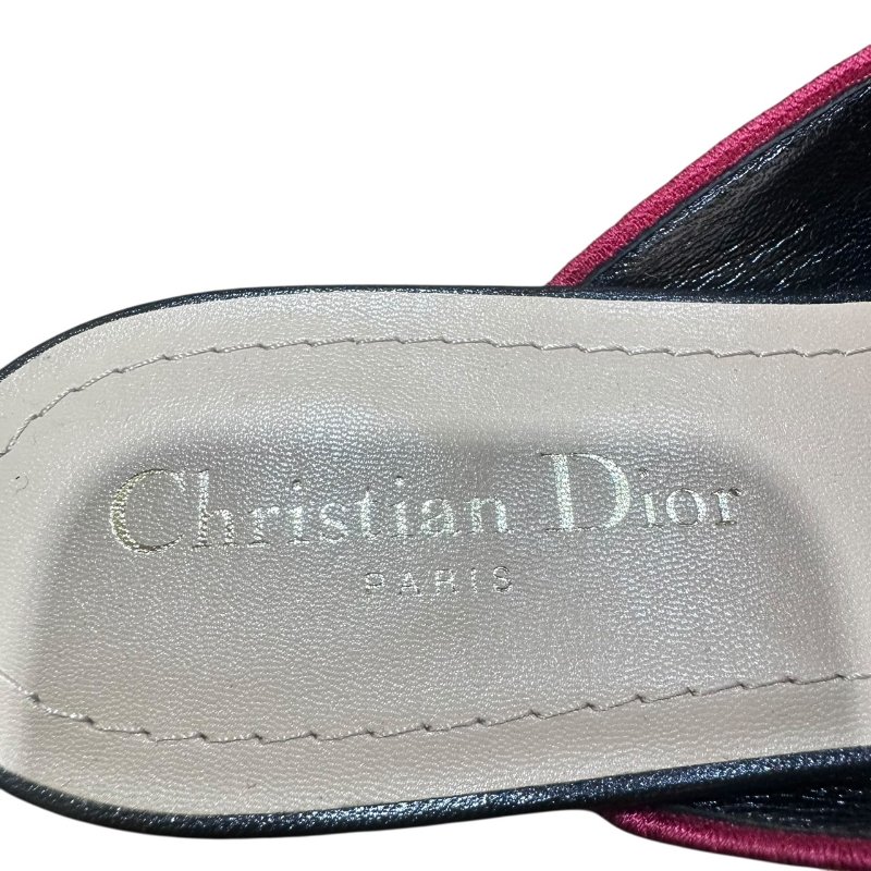 【美收精品】DIOR黑色愛心拖鞋 4-737-4