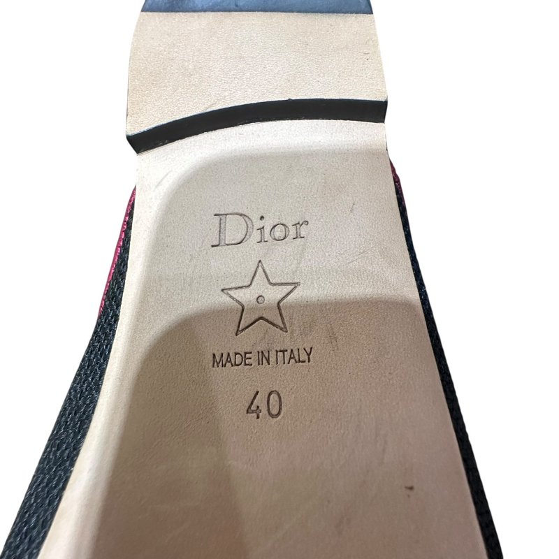 【美收精品】DIOR黑色愛心拖鞋 4-737-6