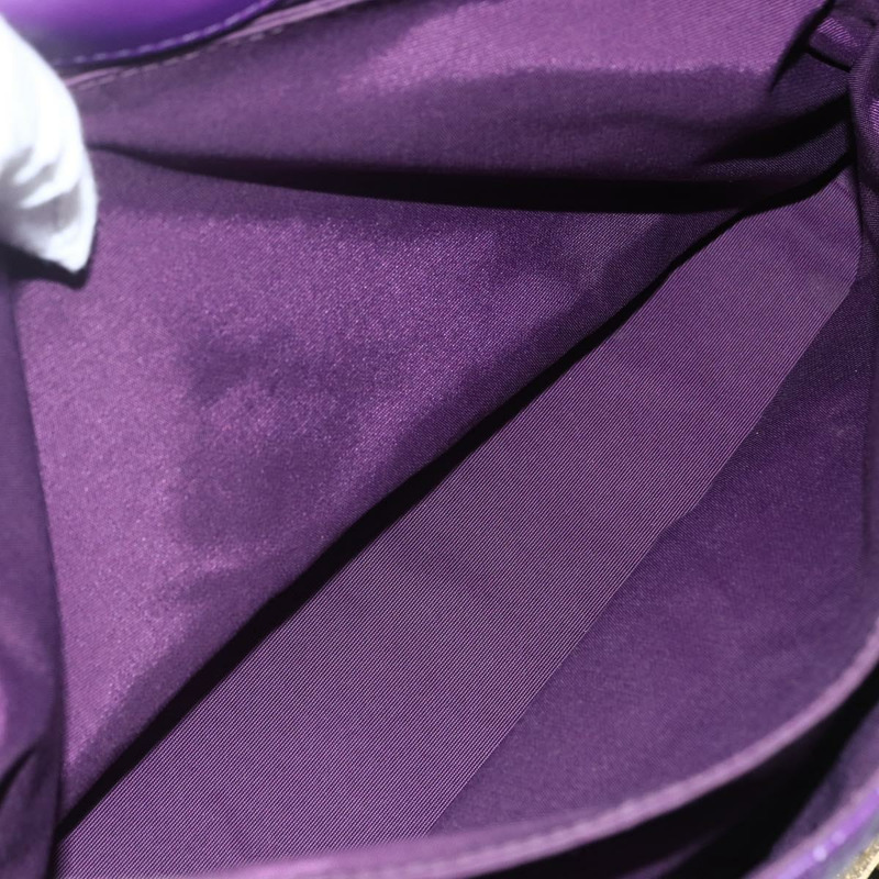 【日本直送】Christian Dior Miss Dior 鏈條肩背包 皮革 藍色 金色 Auth mr1834V-20