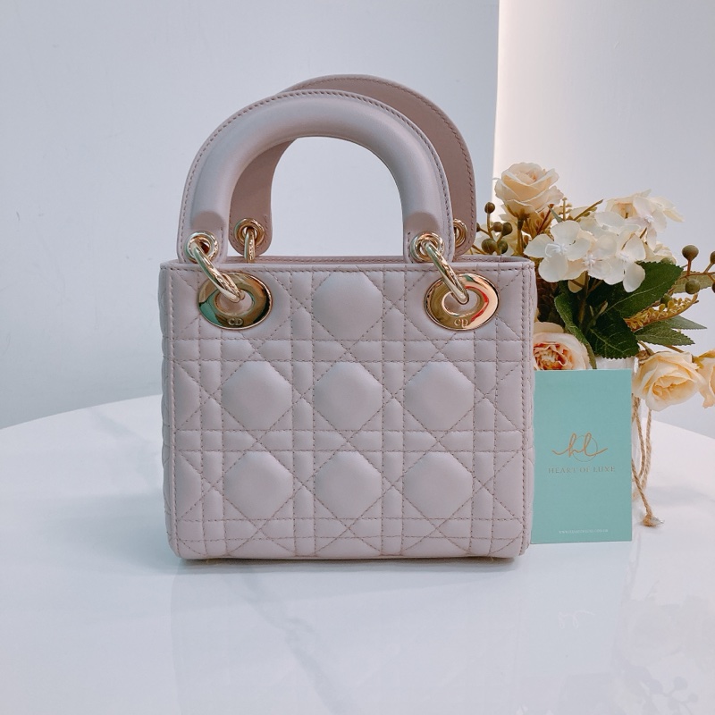 MS0519 CHRISTIAN DIOR 迪奧女士系列經典菱格兩用包包LADY DIOR MINI LAMBSKIN-1