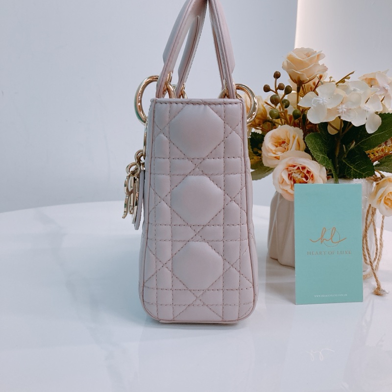 MS0519 CHRISTIAN DIOR 迪奧女士系列經典菱格兩用包包LADY DIOR MINI LAMBSKIN-3