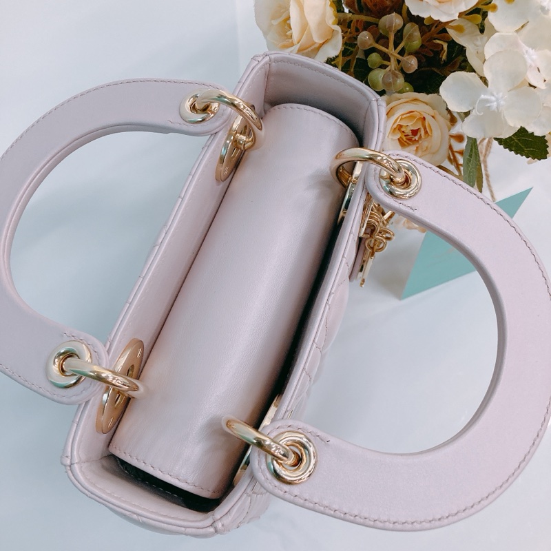 MS0519 CHRISTIAN DIOR 迪奧女士系列經典菱格兩用包包LADY DIOR MINI LAMBSKIN-9