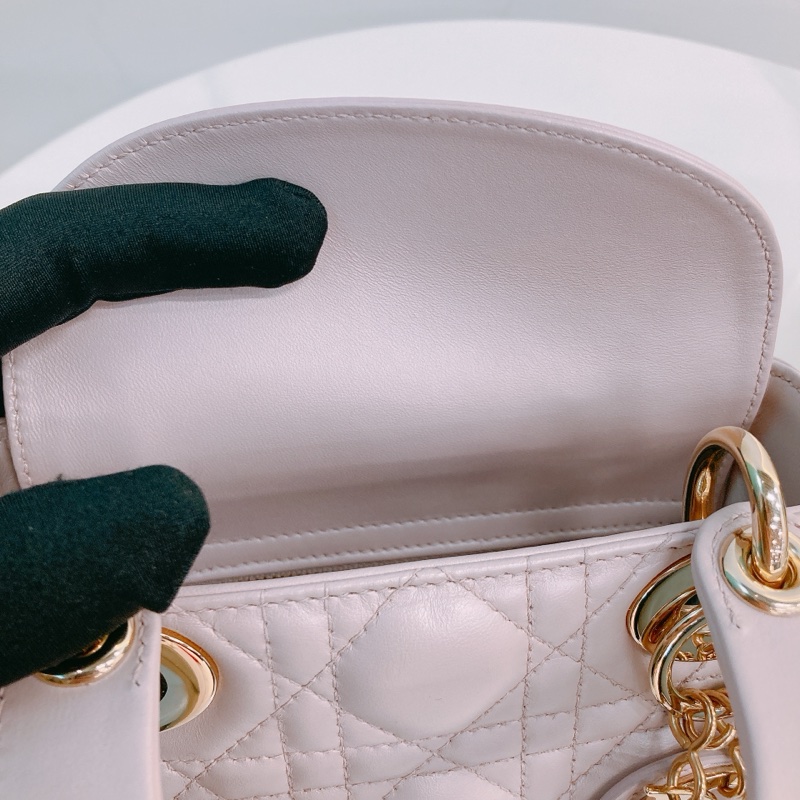 MS0519 CHRISTIAN DIOR 迪奧女士系列經典菱格兩用包包LADY DIOR MINI LAMBSKIN-15