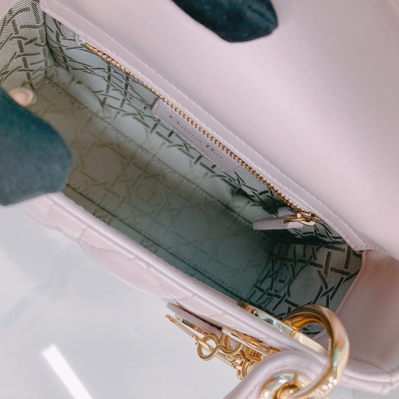 MS0519 CHRISTIAN DIOR 迪奧女士系列經典菱格兩用包包LADY DIOR MINI LAMBSKIN-16