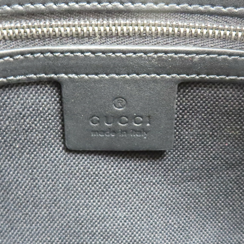 黑色 GG Supreme帆布 手拿包【GUCCI 古馳】 495562-9