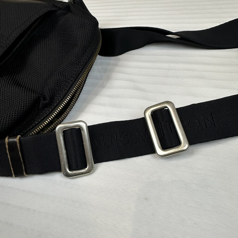 路易威登/Louis Vuitton Citadin Messenger Bag 黑色帆布斜背包 20x7x25cm-6