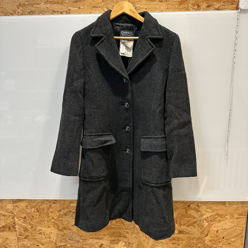 【美收精品】CHANEL深色大衣 4-781-0