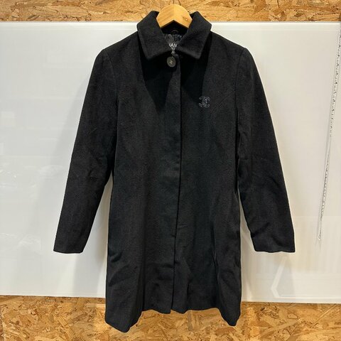 【美收精品】CHANEL黑色絨布大衣 4-782