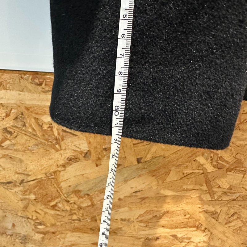 【美收精品】CHANEL黑色絨布大衣 4-782-11