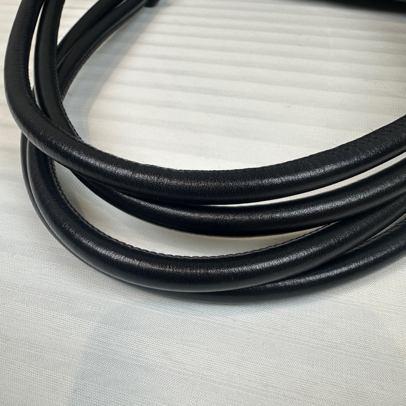 香奈兒/Chanel Vintage Cambon Tote Bag 黑色銀扣牛皮康鵬托特包30x14x24cm-8