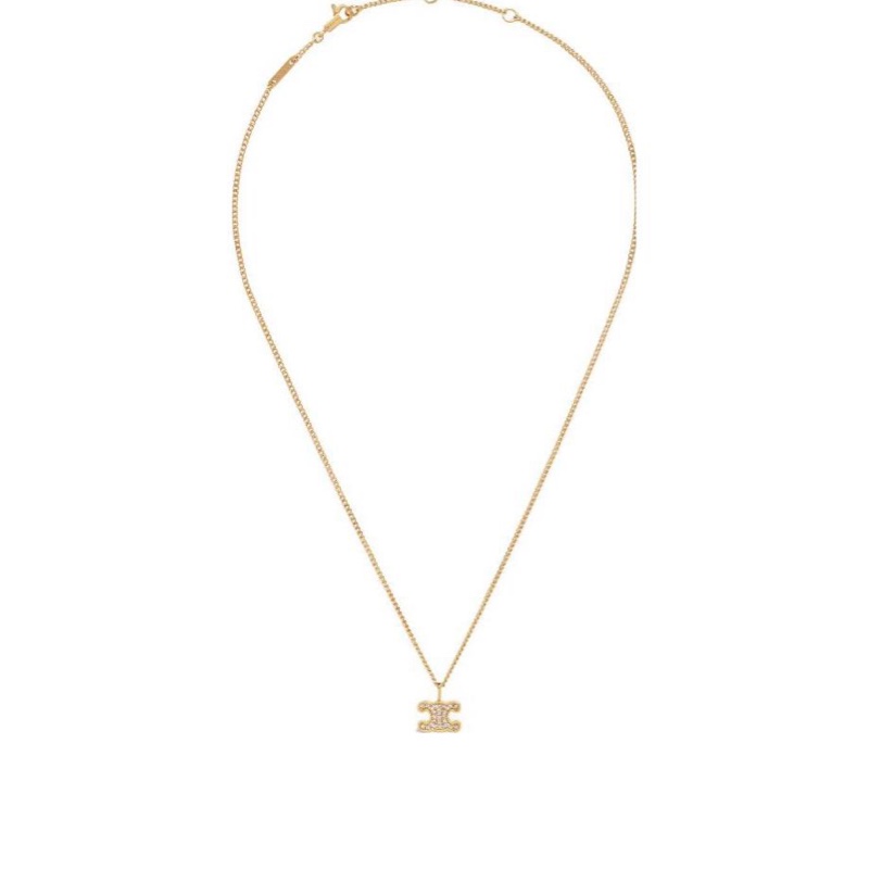 Celine 女士 徽標項鍊均碼碼-1