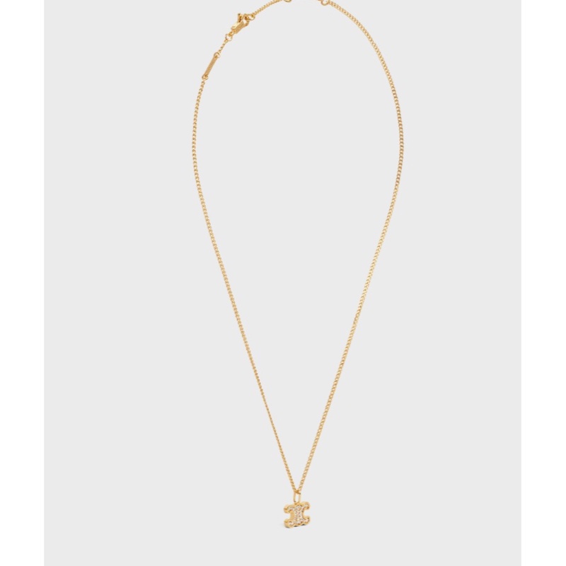 Celine 女士 徽標項鍊均碼碼-3