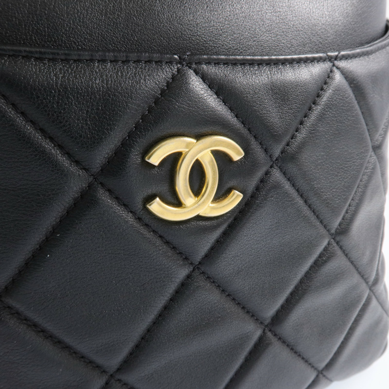 CHANEL 牛皮皮革Chain Shoulder Bag金扣鏈帶肩背袋-8