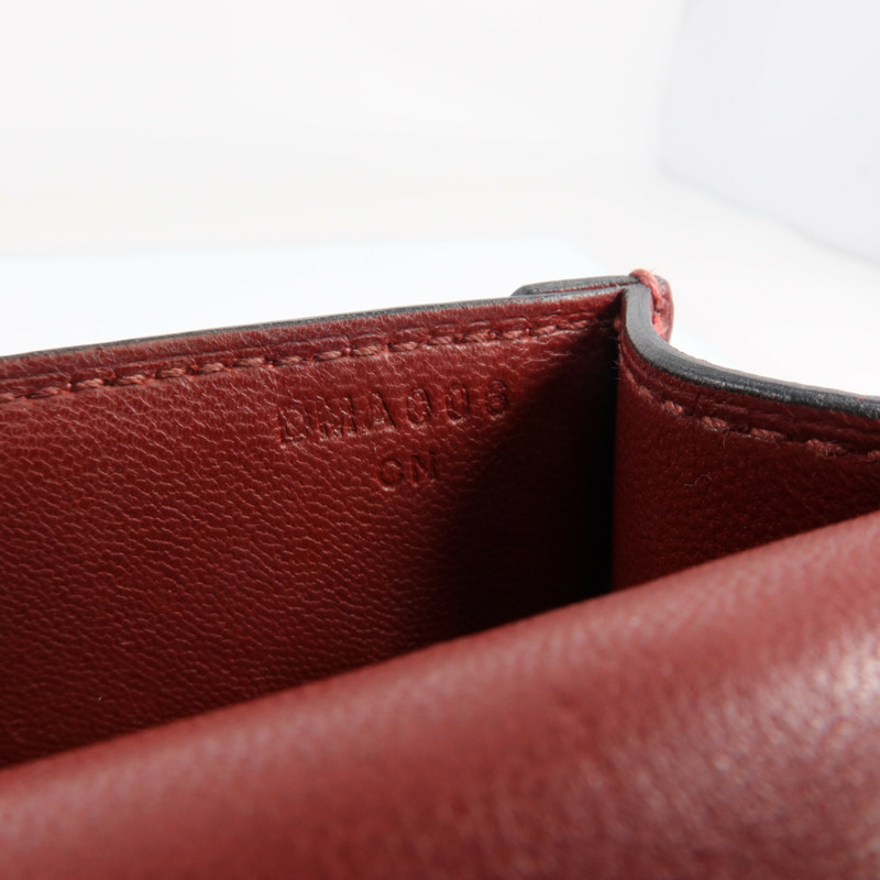 HERMES Chevre皮革Mini Verrou金扣鏈帶肩背袋Rough H-6