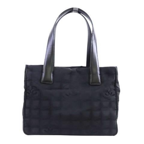 CHANEL 尼龍Tote Bag金扣手挽袋