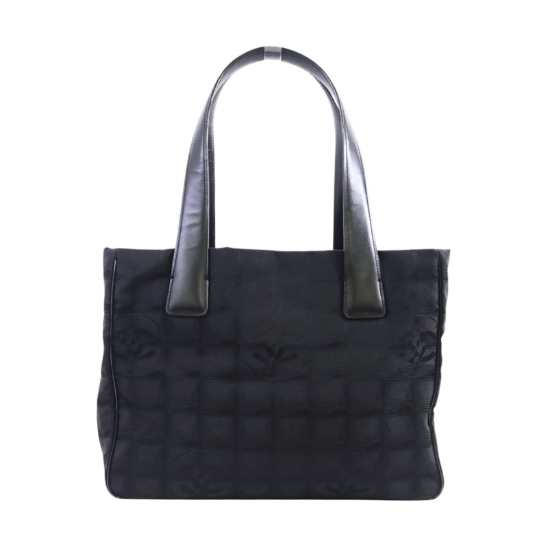 CHANEL 尼龍Tote Bag金扣手挽袋-1