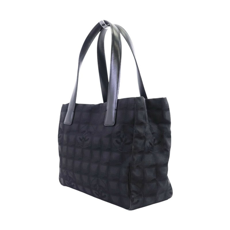 CHANEL 尼龍Tote Bag金扣手挽袋-2