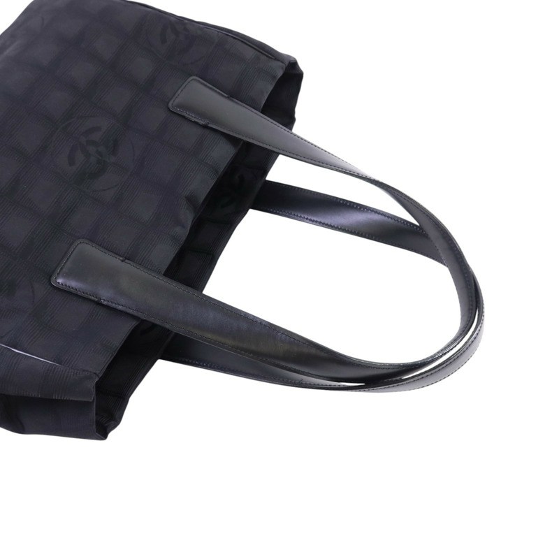 CHANEL 尼龍Tote Bag金扣手挽袋-7