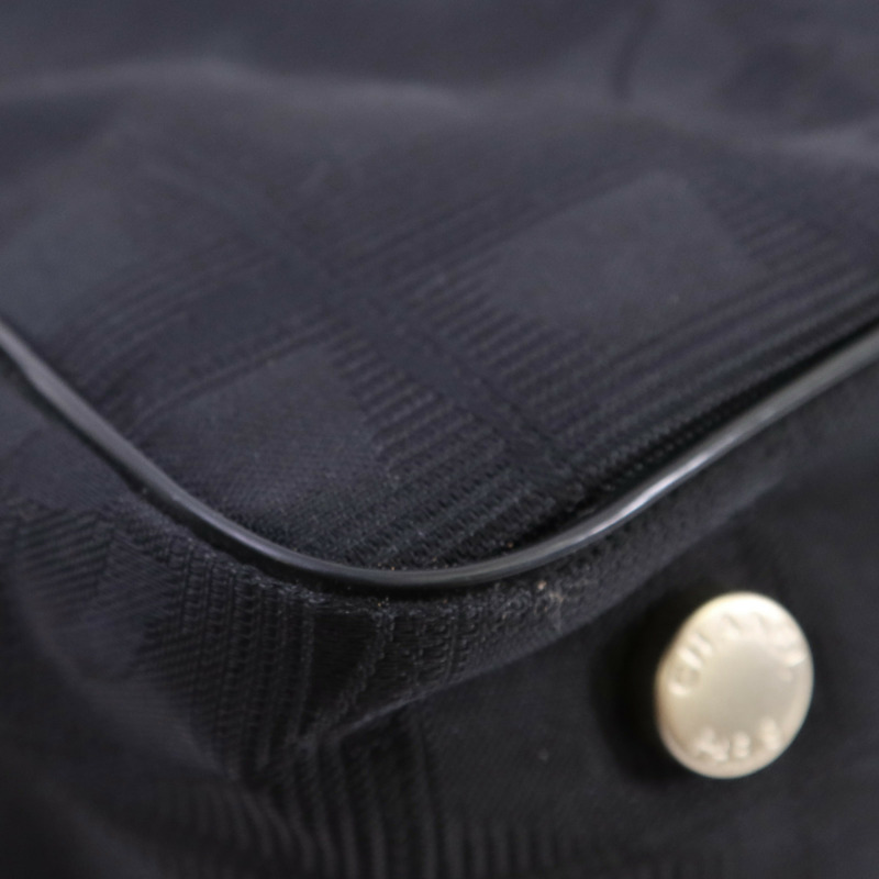 CHANEL 尼龍Tote Bag金扣手挽袋-12