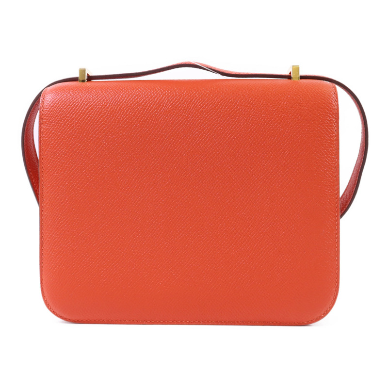 HERMES Epsom皮革Constance Mini金扣肩背袋-2