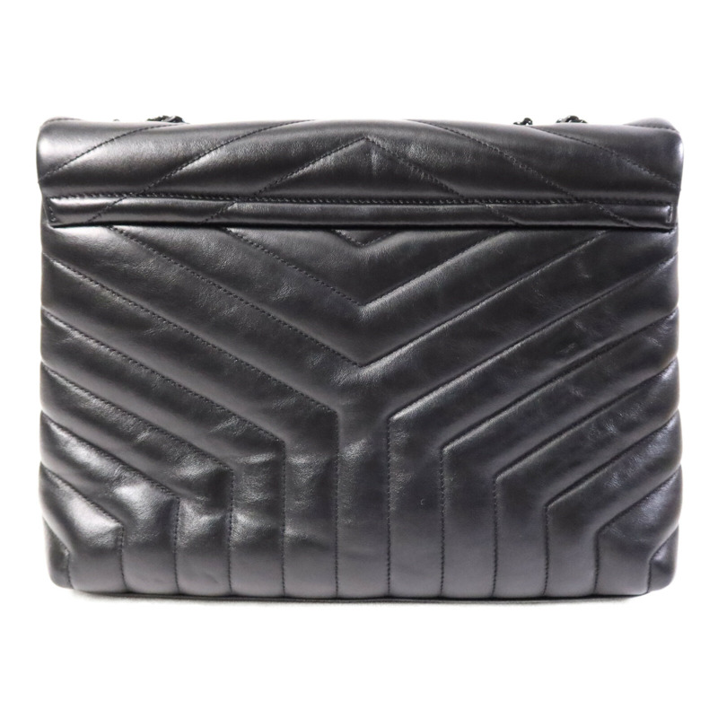 SAINT LAURENT 牛皮皮革LouLou Medium鏈帶肩背袋-1