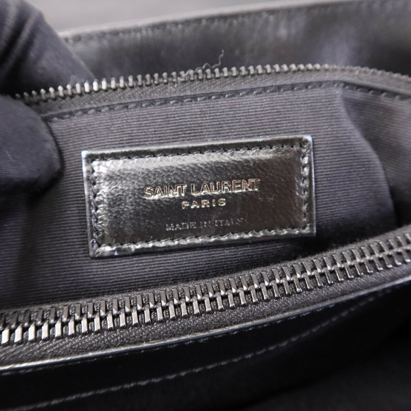 SAINT LAURENT 牛皮皮革LouLou Medium鏈帶肩背袋-7