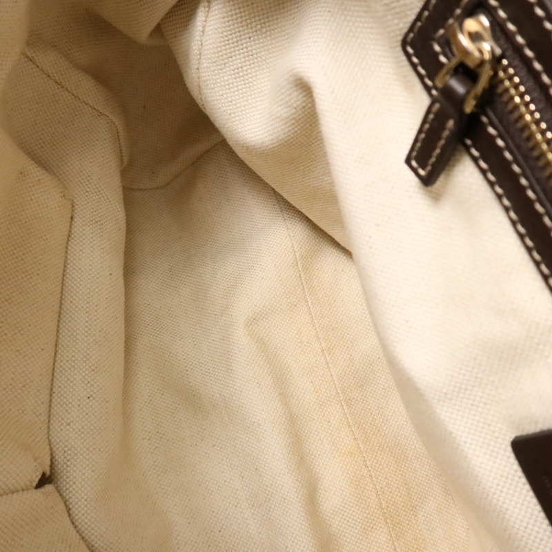 GUCCI 帆布Tote Bag金扣手挽袋-10