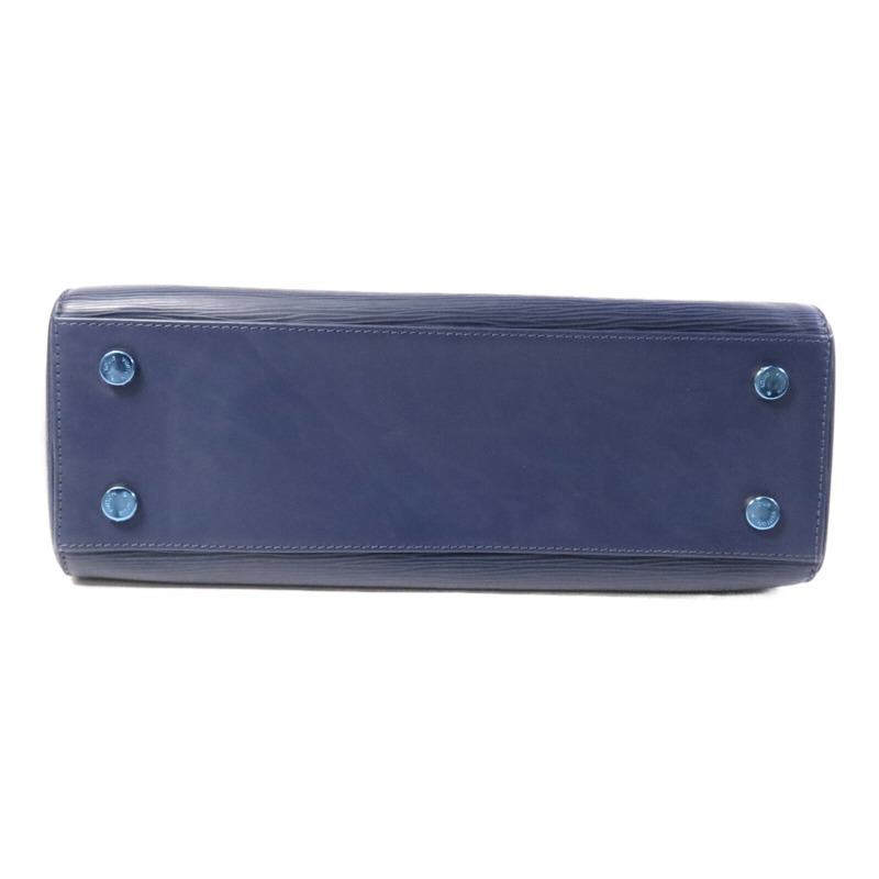 LOUIS VUITTON Epi Brea MM銀扣手挽肩背兩用袋-3