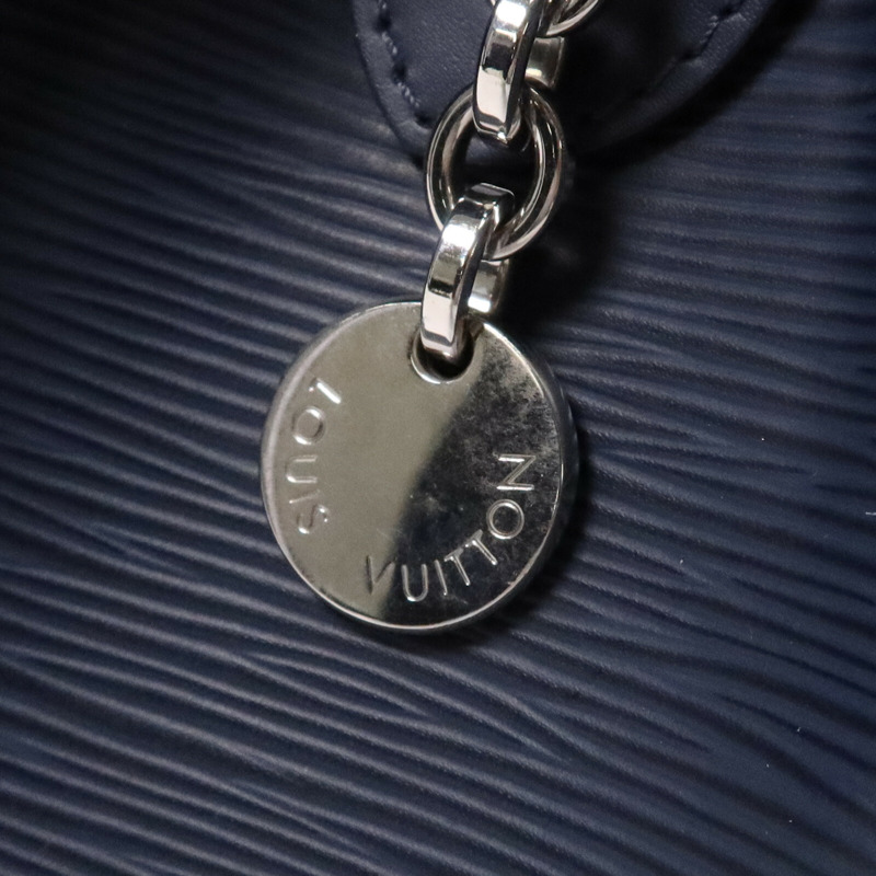 LOUIS VUITTON Epi Brea MM銀扣手挽肩背兩用袋-5