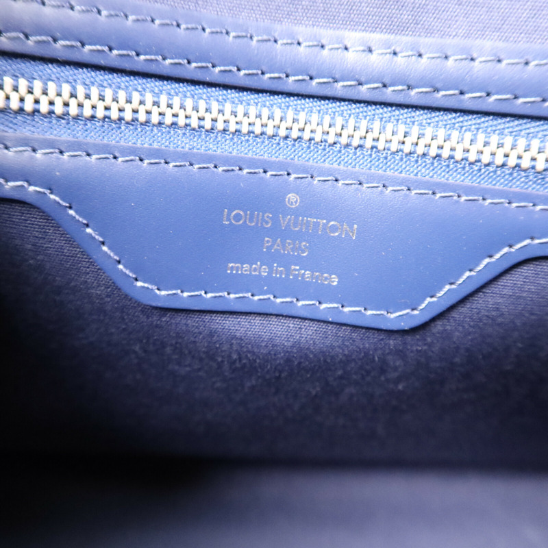 LOUIS VUITTON Epi Brea MM銀扣手挽肩背兩用袋-6