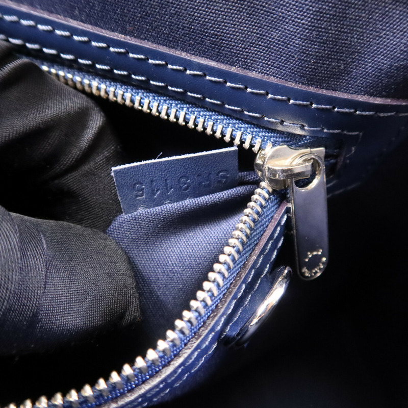 LOUIS VUITTON Epi Brea MM銀扣手挽肩背兩用袋-14