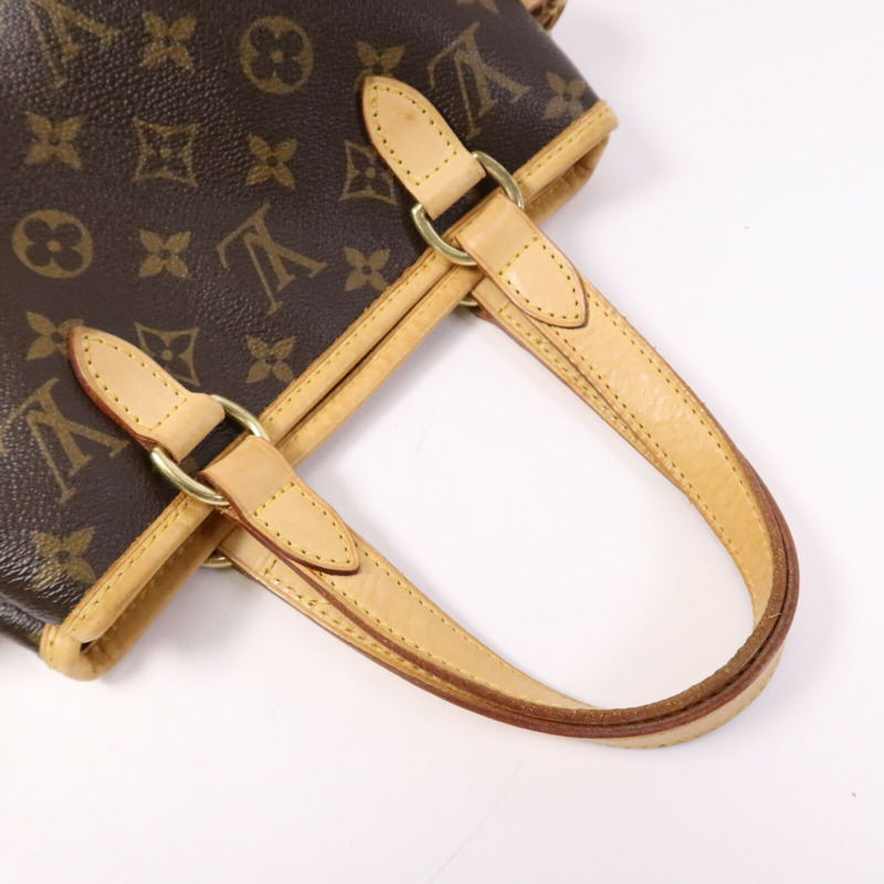 LOUIS VUITTON Monogram Batignolles Vertical金扣手挽袋-8