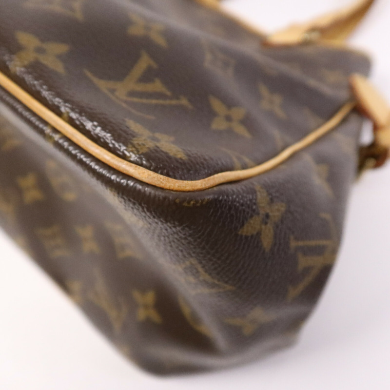 LOUIS VUITTON Monogram Batignolles Vertical金扣手挽袋-9