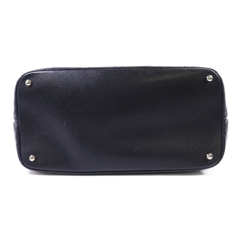 CHANEL 牛皮皮革Shoulder Bag銀扣鏈帶肩背袋-3