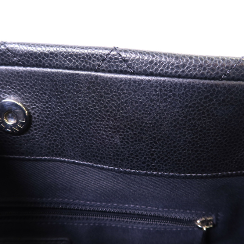 CHANEL 牛皮皮革Shoulder Bag銀扣鏈帶肩背袋-16