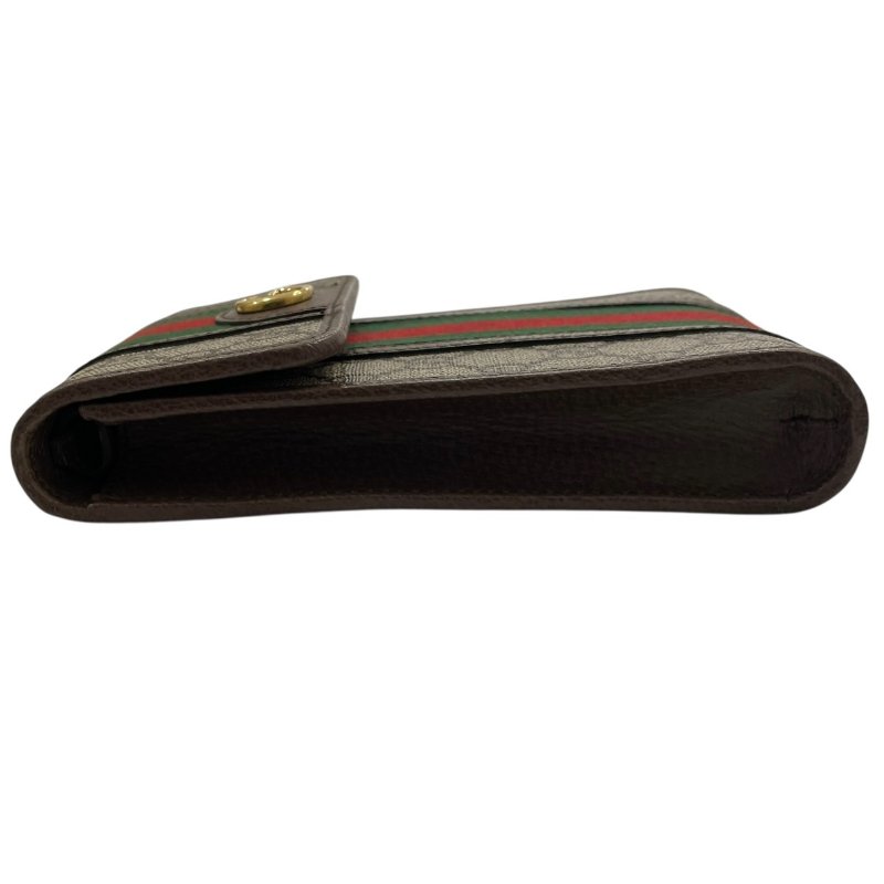 GUCCI 古馳 625757 側背手機包 GGSUPREME PVC帆布 老花 棕色系-5